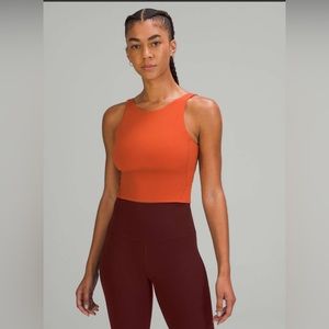 lululemon athletica Orange Tank Top